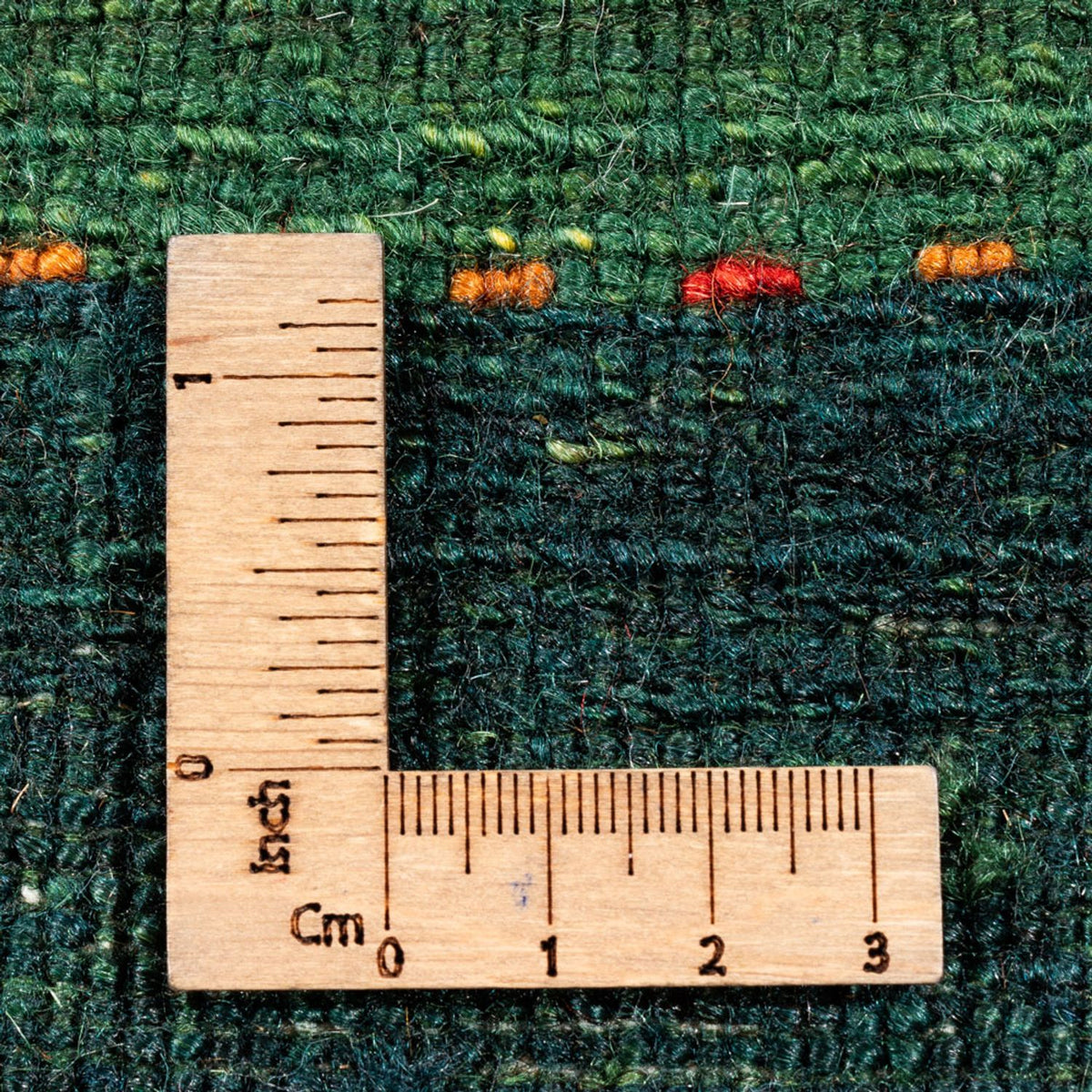 Tapis Gabbeh - Loribaft Persan - 229 x 170 cm - vert