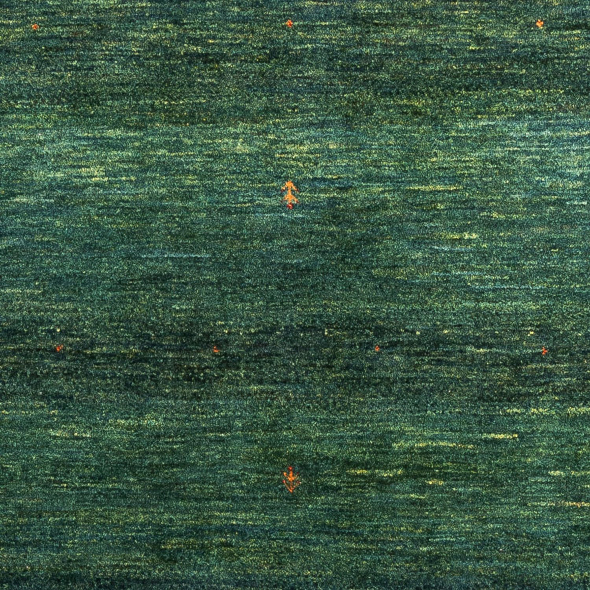 Tapis Gabbeh - Loribaft Persan - 162 x 132 cm - vert