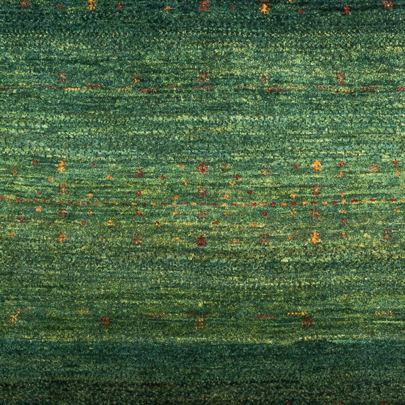 Tapis Gabbeh - Loribaft Persan - 188 x 124 cm - vert