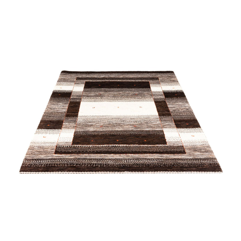 Tapis Gabbeh - Loribaft Persan - 187 x 129 cm - gris