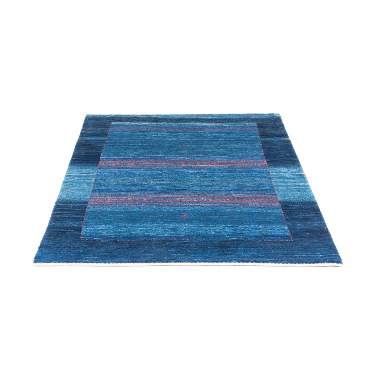 Tapis Gabbeh - Loribaft Persan - 168 x 118 cm - bleu