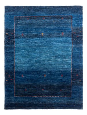 Tapis Gabbeh - Loribaft Persan - 162 x 120 cm - bleu