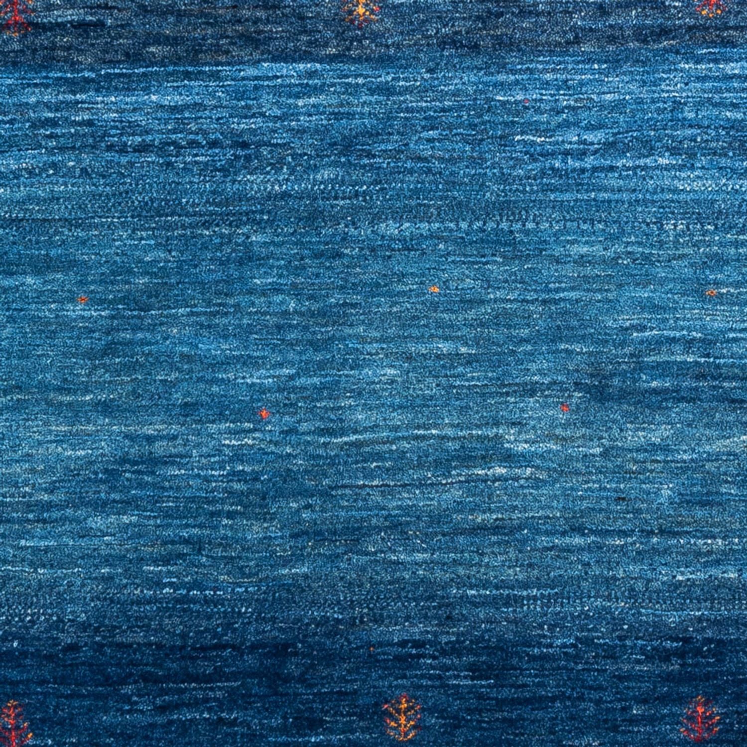 Tapis Gabbeh - Loribaft Persan - 162 x 120 cm - bleu