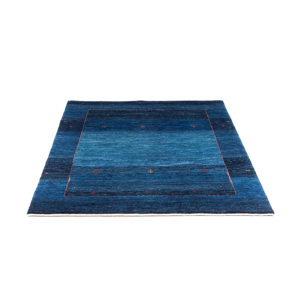 Tapis Gabbeh - Loribaft Persan - 162 x 120 cm - bleu