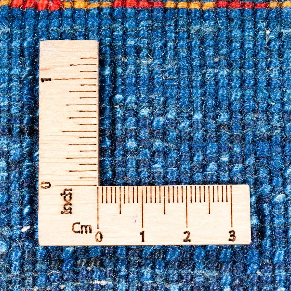 Tapis Gabbeh - Loribaft Persan - 162 x 120 cm - bleu