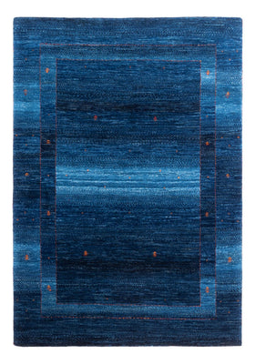 Tapis Gabbeh - Loribaft Persan - 164 x 116 cm - bleu