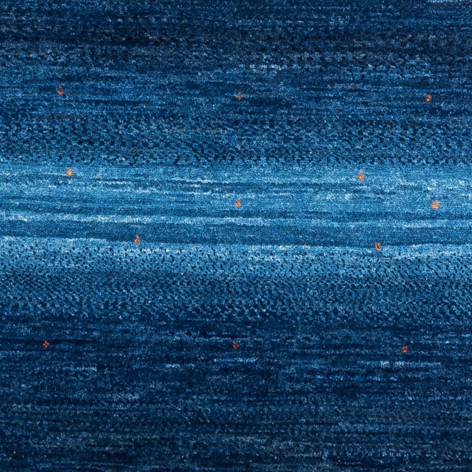 Tapis Gabbeh - Loribaft Persan - 164 x 116 cm - bleu