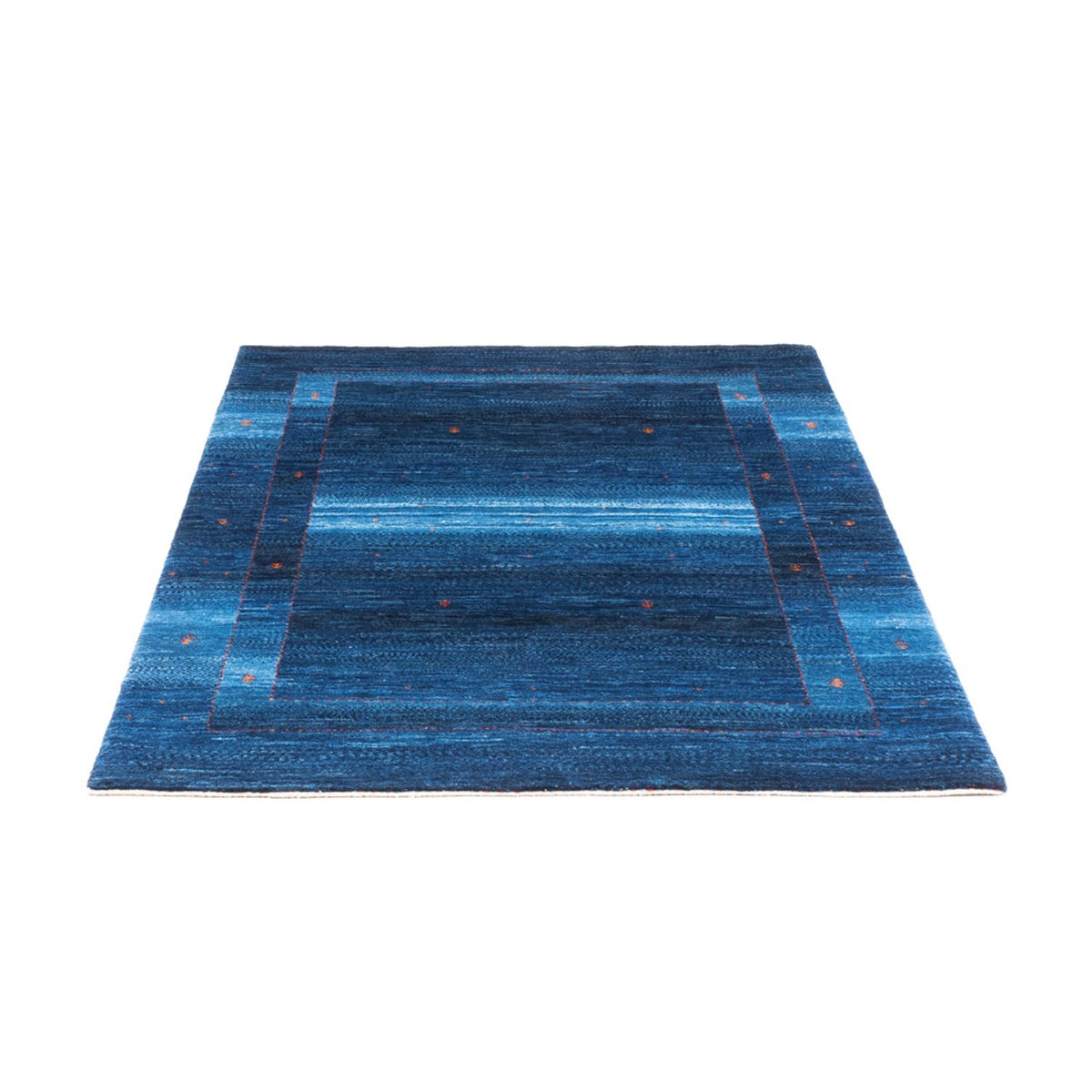 Tapis Gabbeh - Loribaft Persan - 164 x 116 cm - bleu
