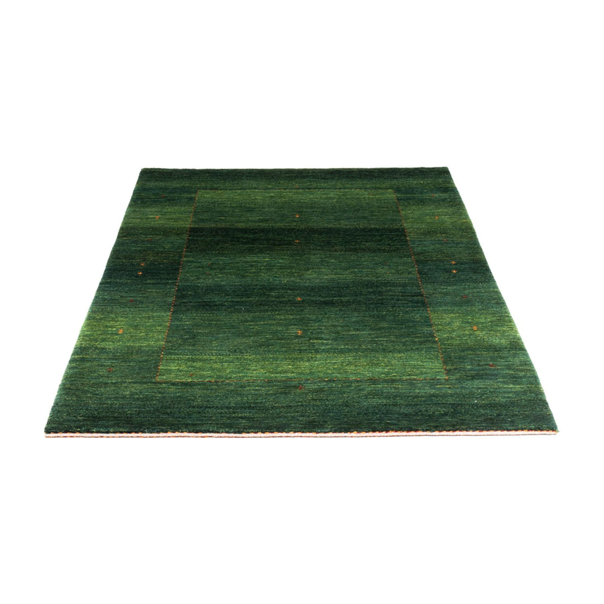 Tapis Gabbeh - Loribaft Persan - 181 x 118 cm - vert
