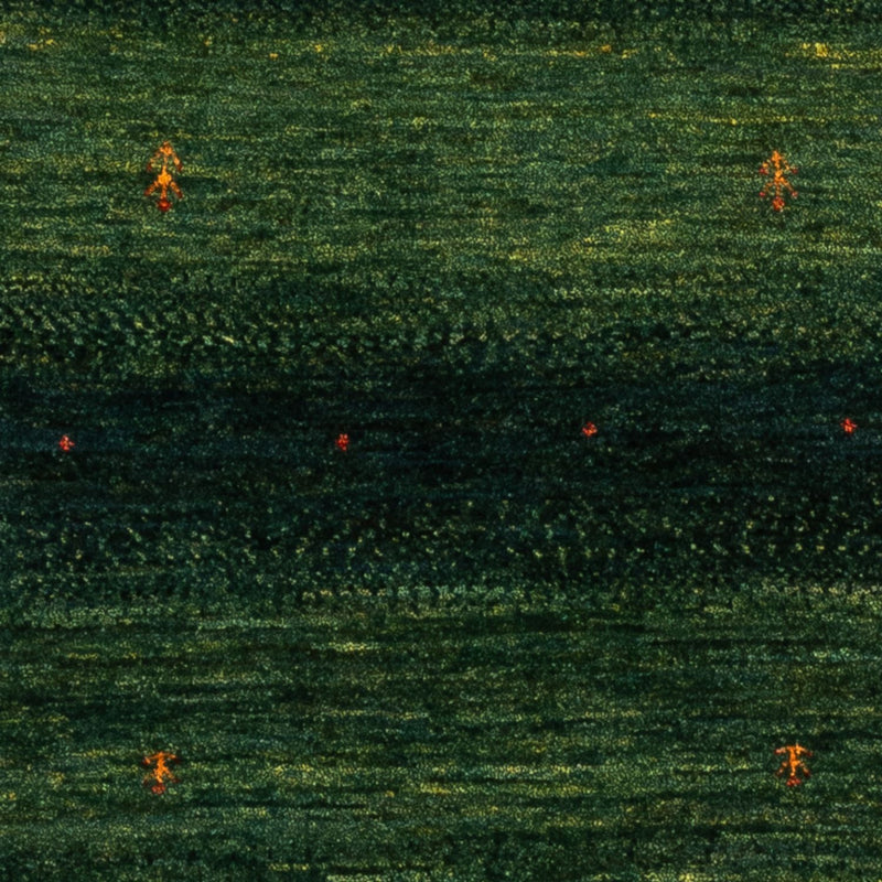 Tapis Gabbeh - Loribaft Persan - 178 x 113 cm - vert