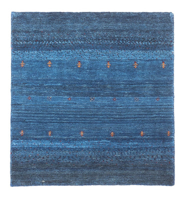 Tapis Gabbeh - Loribaft Persan - 60 x 55 cm - bleu