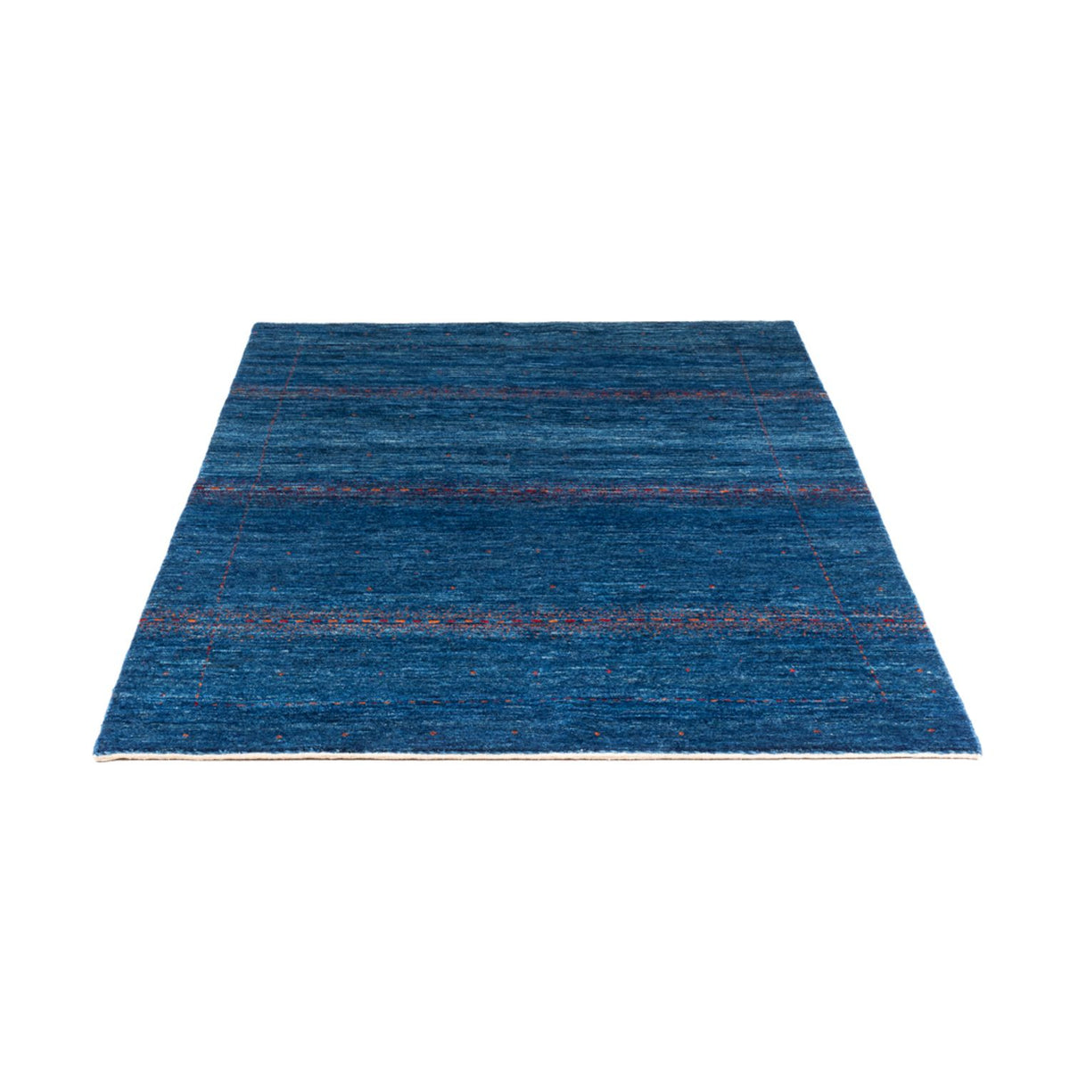 Tapis Gabbeh - Loribaft Persan - 173 x 113 cm - bleu