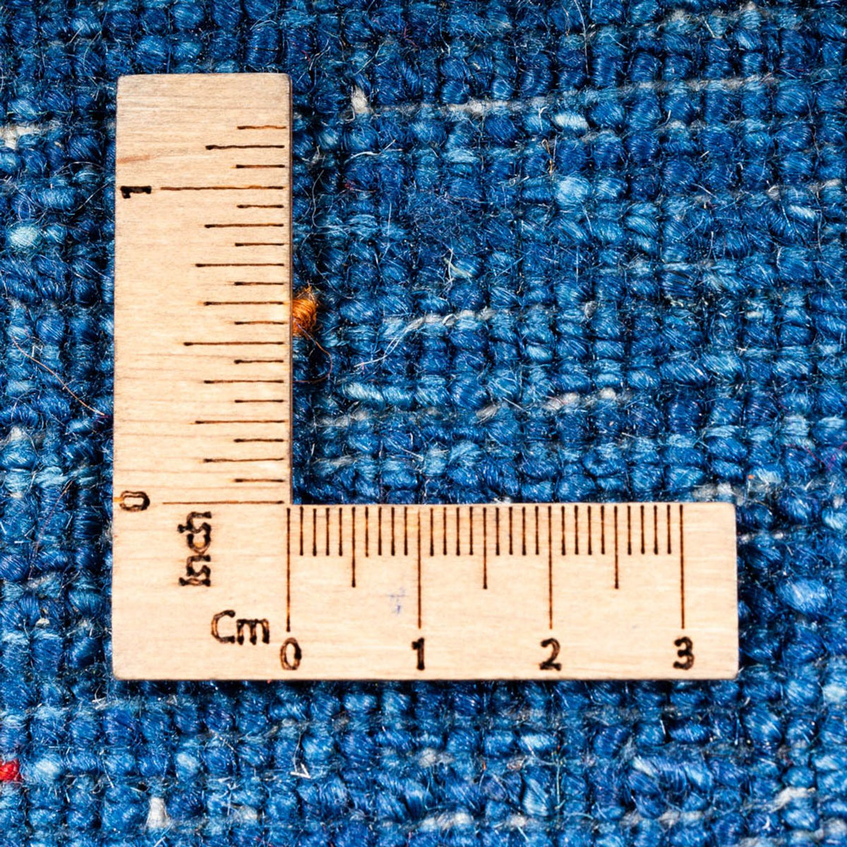 Tapis Gabbeh - Loribaft Persan - 173 x 113 cm - bleu