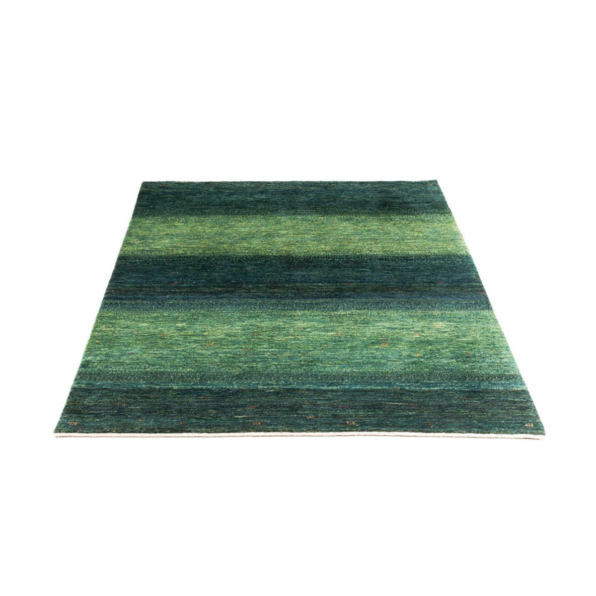 Tapis Gabbeh - Loribaft Persan - 185 x 114 cm - vert