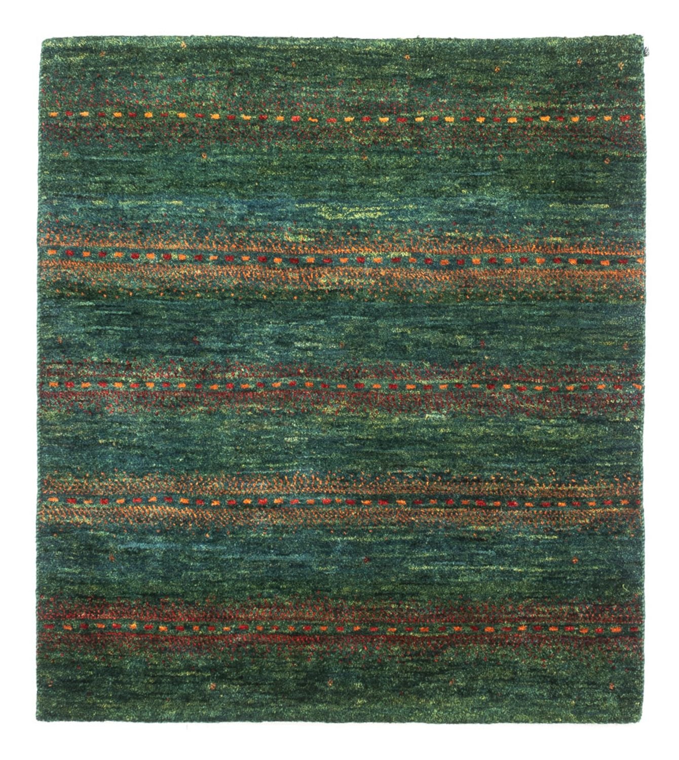 Tapis Gabbeh - Loribaft Persan - 101 x 91 cm - multicolore