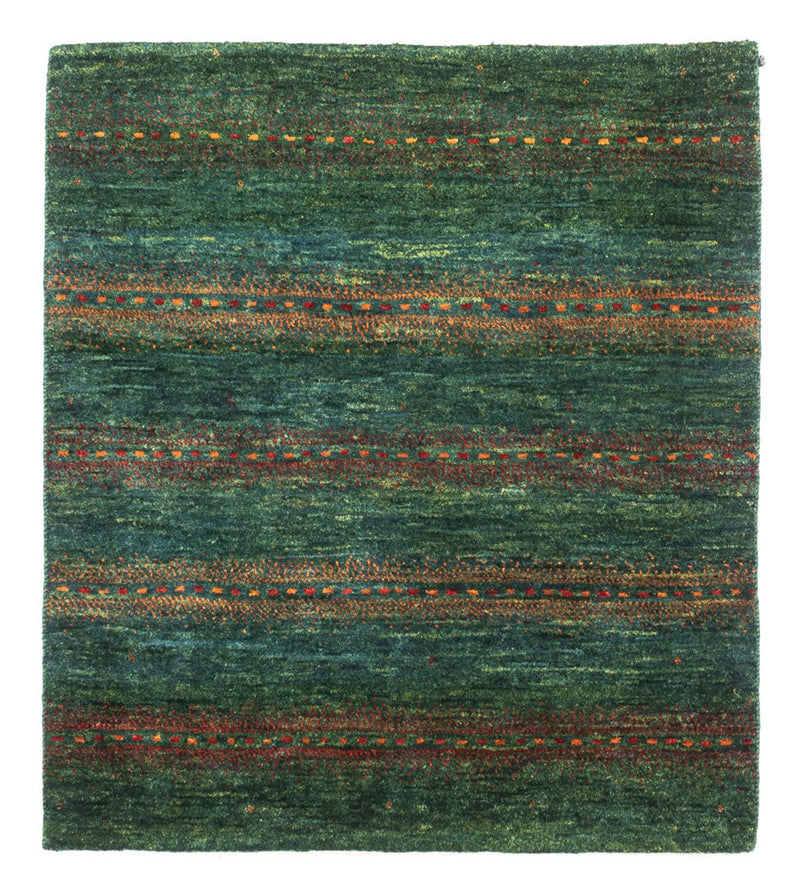 Tapis Gabbeh - Loribaft Persan - 101 x 91 cm - multicolore