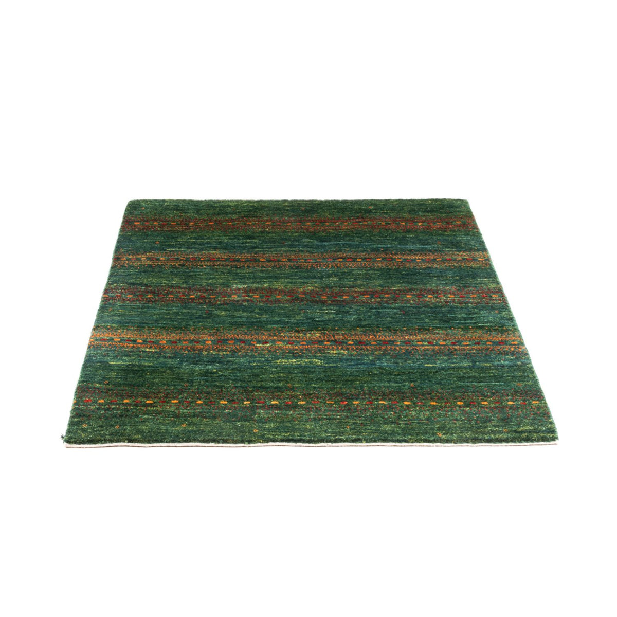 Tapis Gabbeh - Loribaft Persan - 101 x 91 cm - multicolore