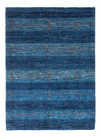 Tapis Gabbeh - Loribaft Persan - 120 x 85 cm - bleu