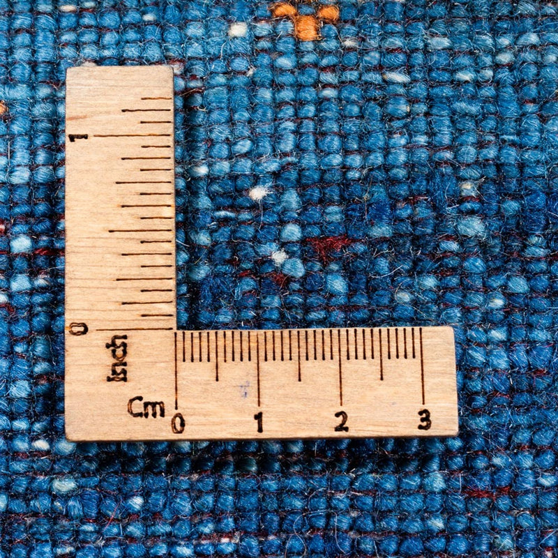 Tapis Gabbeh - Loribaft Persan - 120 x 85 cm - bleu
