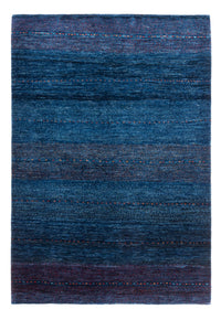 Tapis Gabbeh - Loribaft Persan - 186 x 132 cm - bleu
