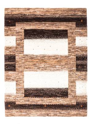 Tapis Gabbeh - Loribaft Persan - 146 x 108 cm - naturel