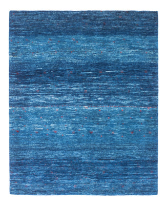 Tapis Gabbeh - Loribaft Persan - 130 x 100 cm - bleu