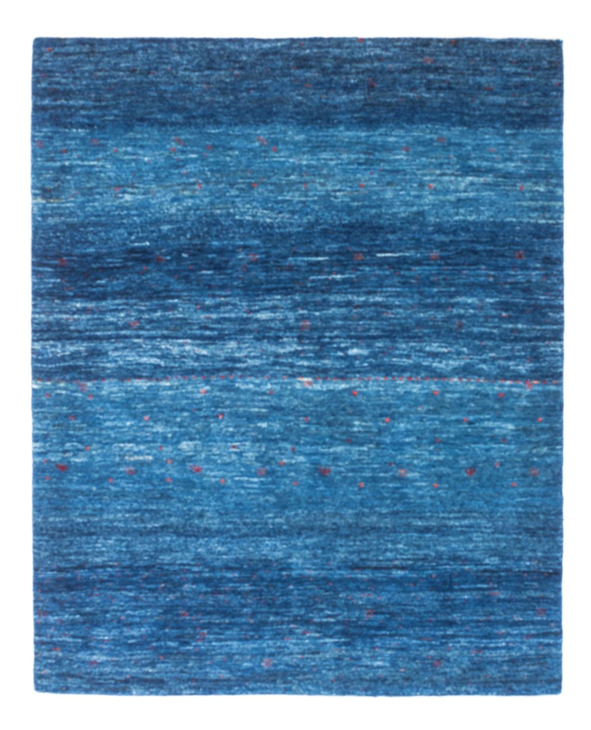 Tapis Gabbeh - Loribaft Persan - 130 x 100 cm - bleu