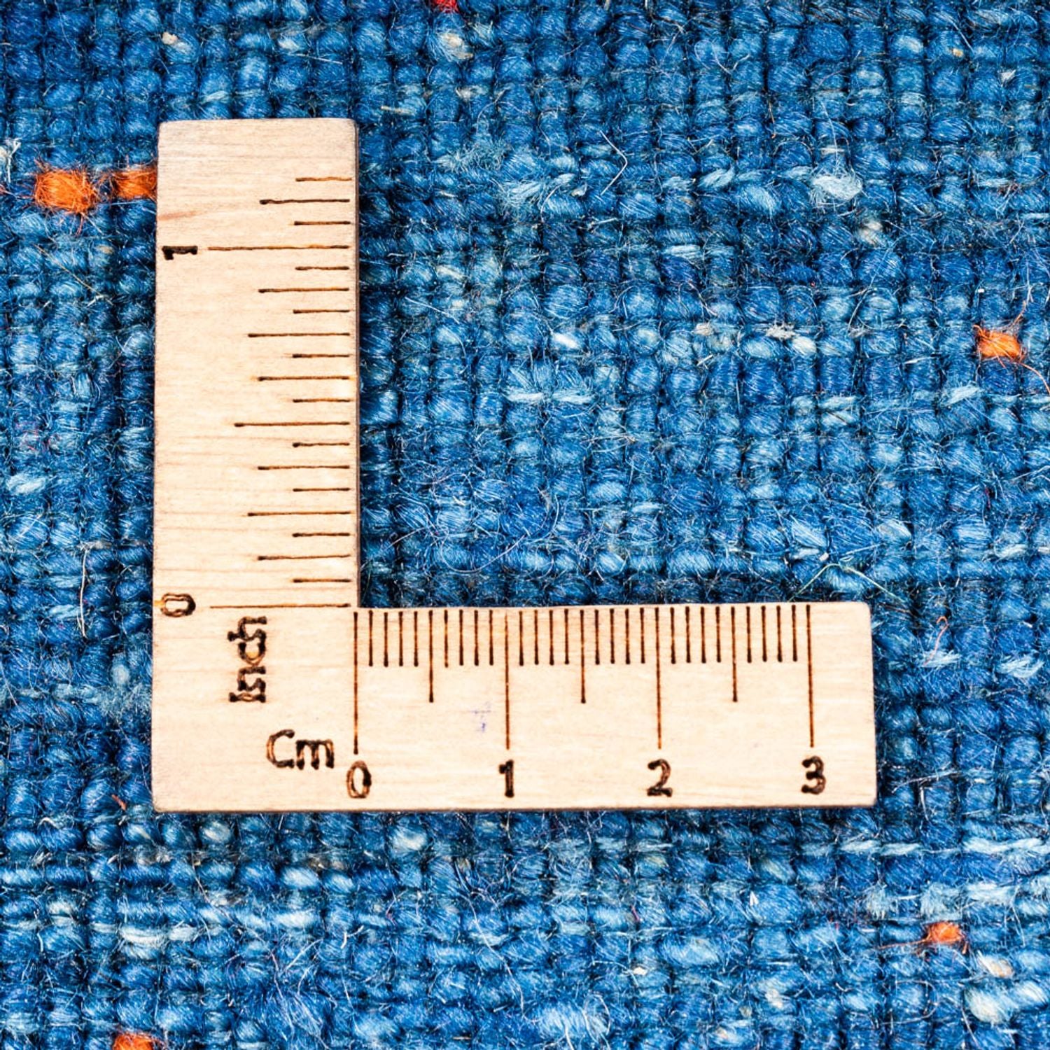 Tapis Gabbeh - Loribaft Persan - 130 x 100 cm - bleu