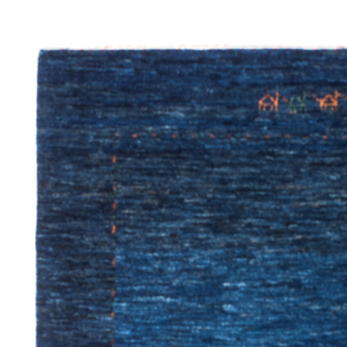 Tapis Gabbeh - Loribaft Persan - 141 x 101 cm - bleu