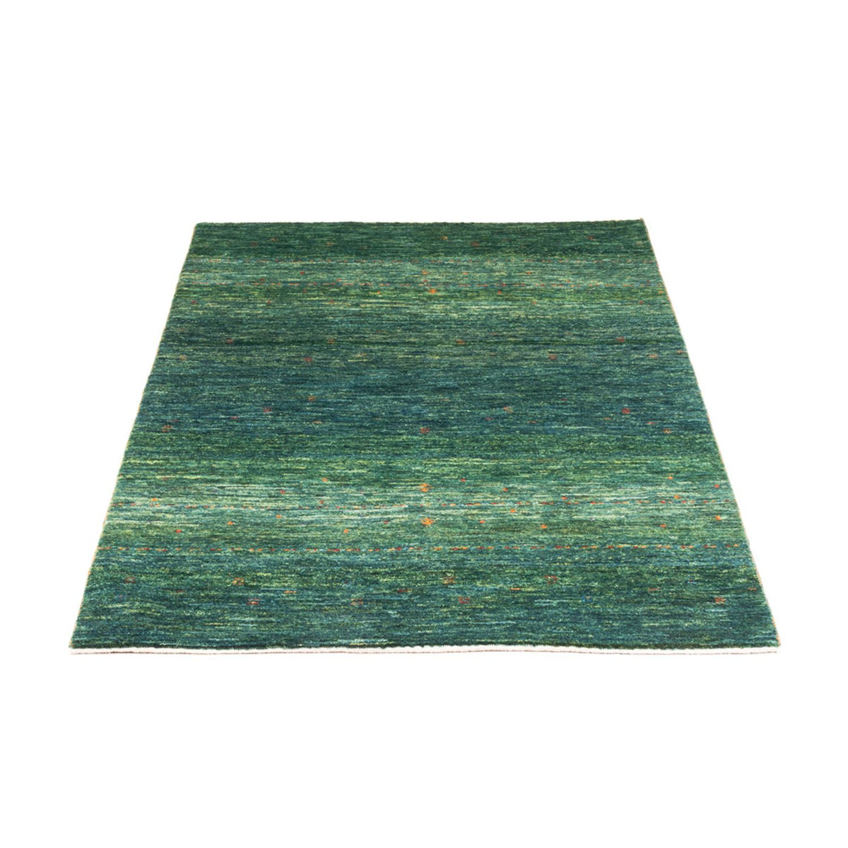 Tapis Gabbeh - Loribaft Persan - 145 x 93 cm - vert