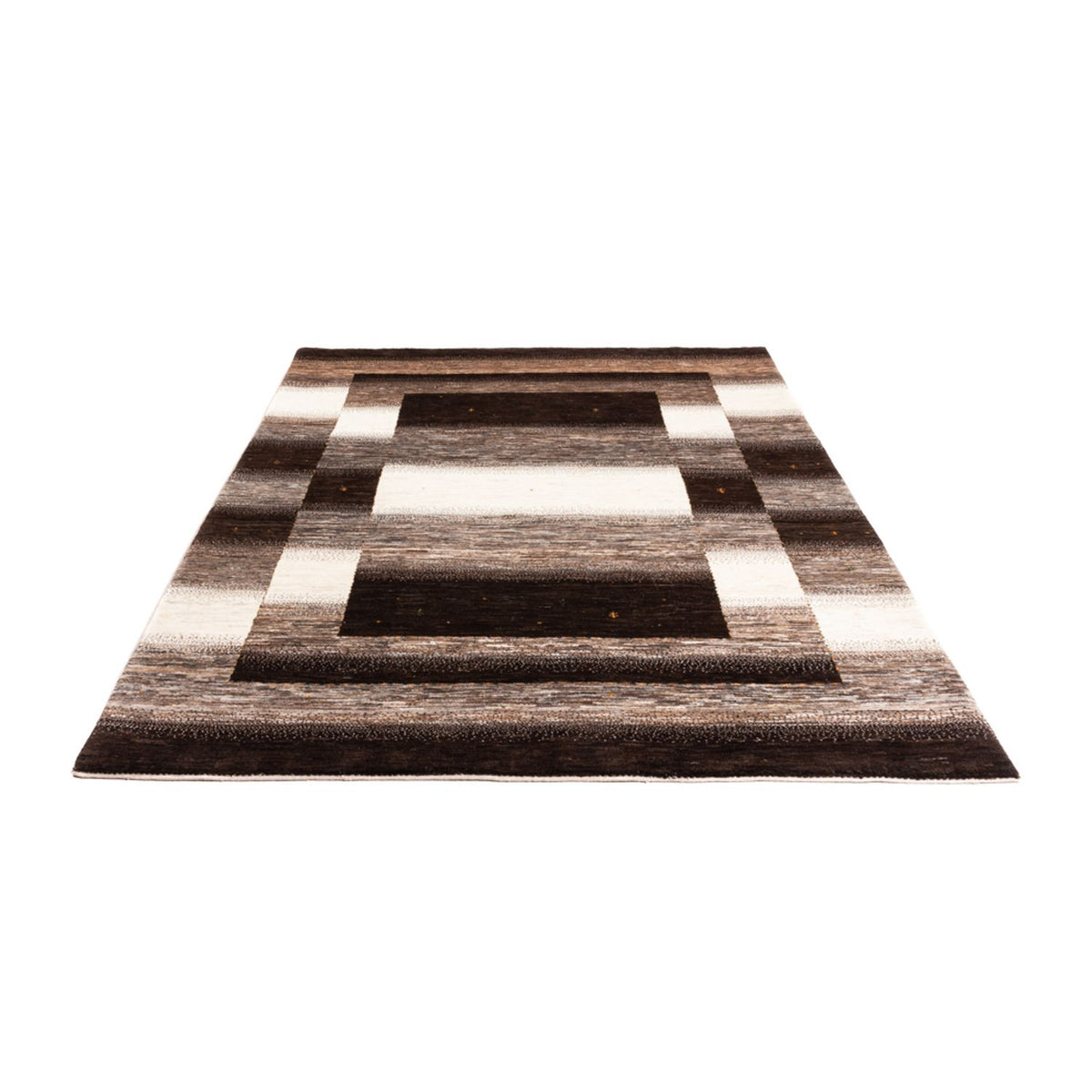 Tapis Gabbeh - Loribaft Persan - 246 x 170 cm - gris