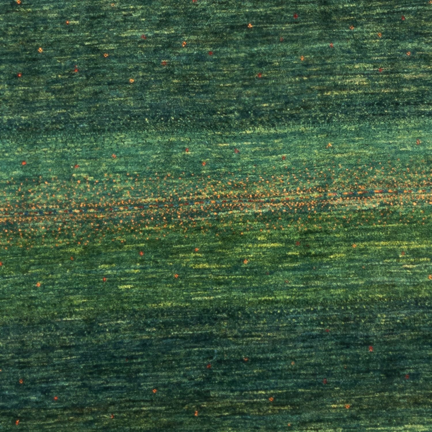 Tapis Gabbeh - Loribaft Persan - 237 x 170 cm - vert