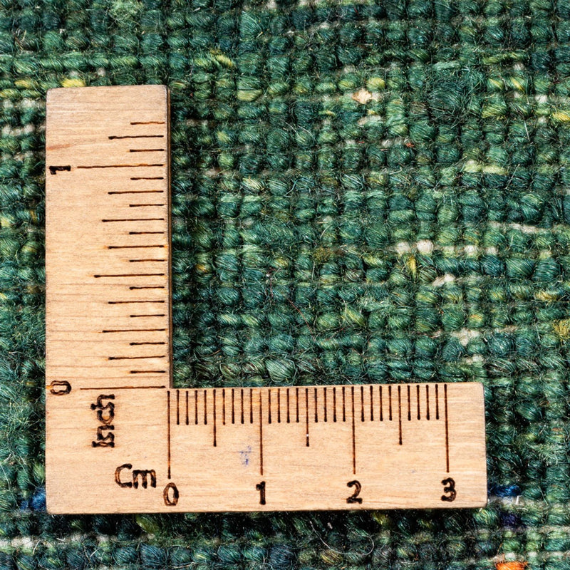 Tapis Gabbeh - Loribaft Persan - 237 x 170 cm - vert