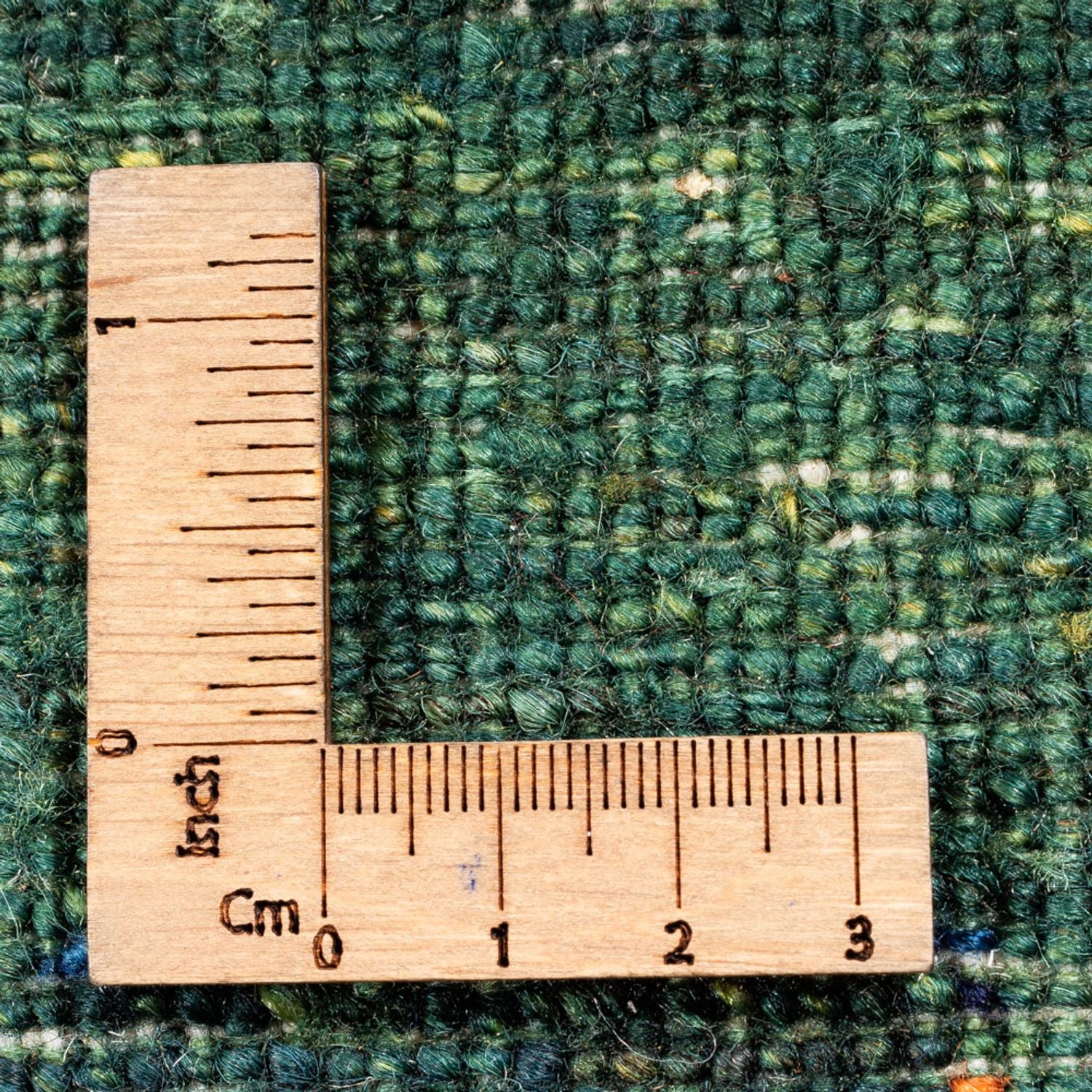 Tapis Gabbeh - Loribaft Persan - 237 x 170 cm - vert