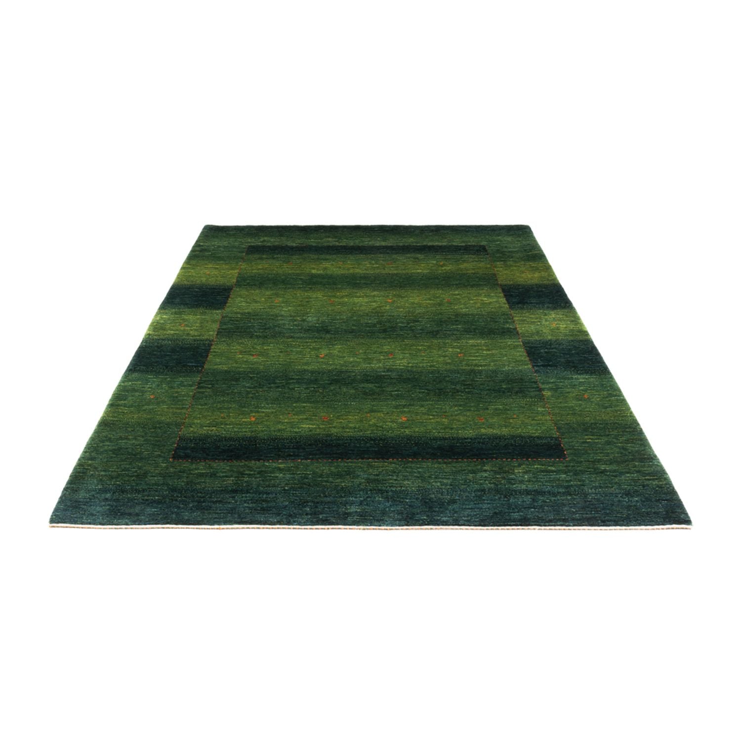 Tapis Gabbeh - Loribaft Persan - 244 x 172 cm - vert