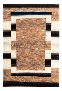 Tapis Gabbeh - Loribaft Persan - 248 x 175 cm - gris