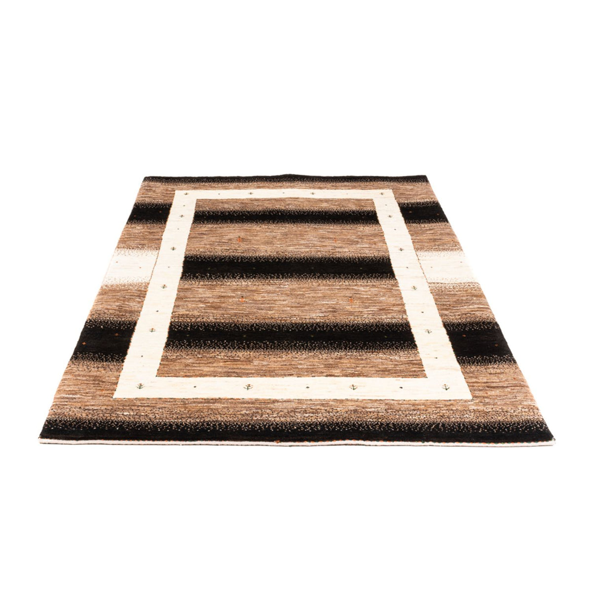 Tapis Gabbeh - Loribaft Persan - 190 x 125 cm - gris