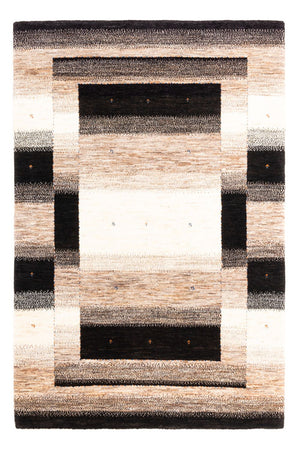 Tapis Gabbeh - Loribaft Persan - 184 x 126 cm - gris