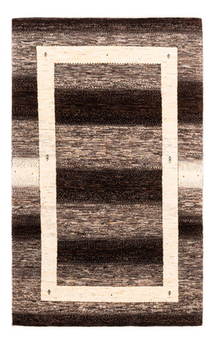 Tapis Gabbeh - Loribaft Persan - 173 x 111 cm - gris