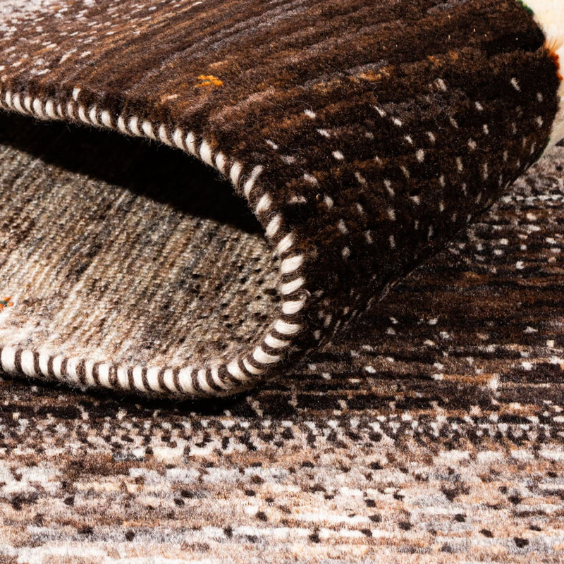 Tapis Gabbeh - Loribaft Persan - 173 x 111 cm - gris