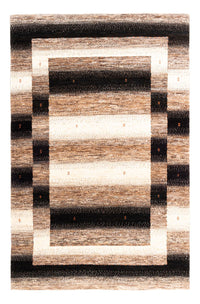 Tapis Gabbeh - Loribaft Persan - 190 x 125 cm - gris