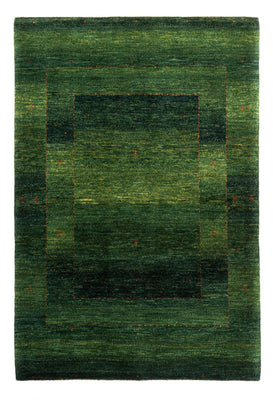 Tapis Gabbeh - Loribaft Persan - 186 x 126 cm - vert