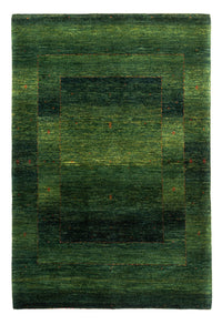 Tapis Gabbeh - Loribaft Persan - 186 x 126 cm - vert