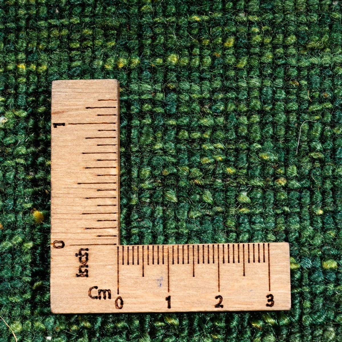 Tapis Gabbeh - Loribaft Persan - 186 x 126 cm - vert