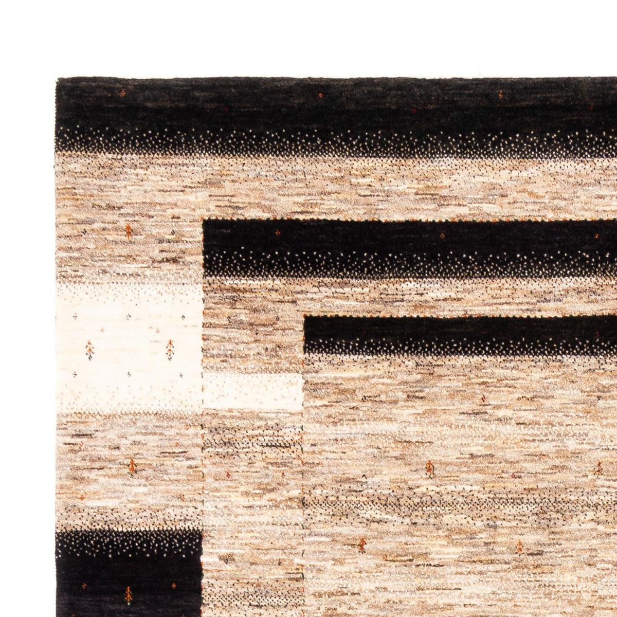 Tapis Gabbeh - Loribaft Persan - 300 x 210 cm - gris