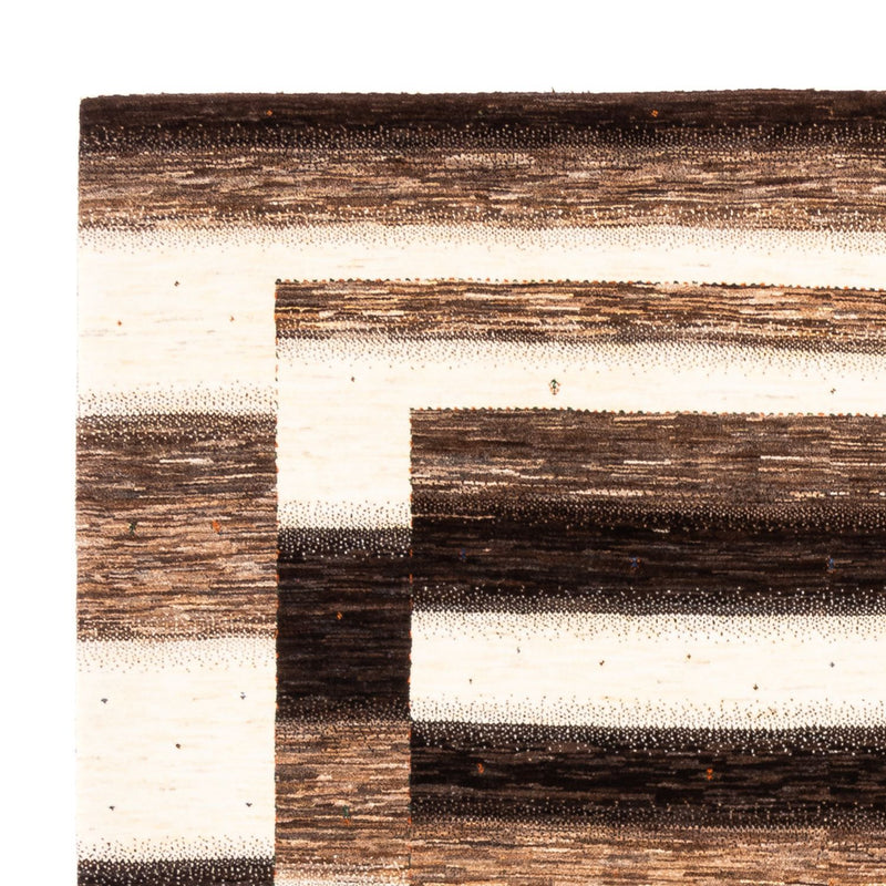 Tapis Gabbeh - Loribaft Persan - 257 x 221 cm - marron