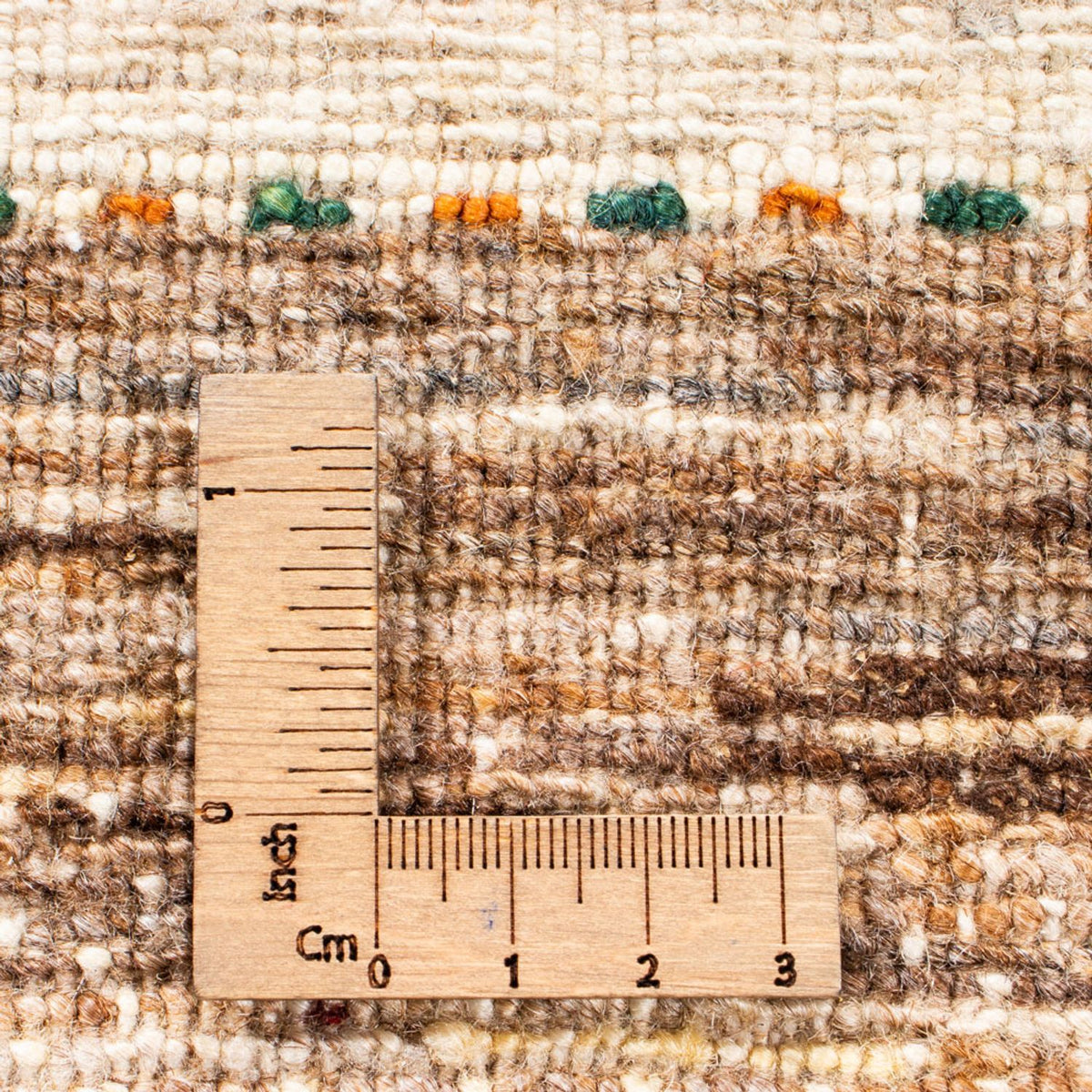 Tapis Gabbeh - Loribaft Persan - 257 x 221 cm - marron