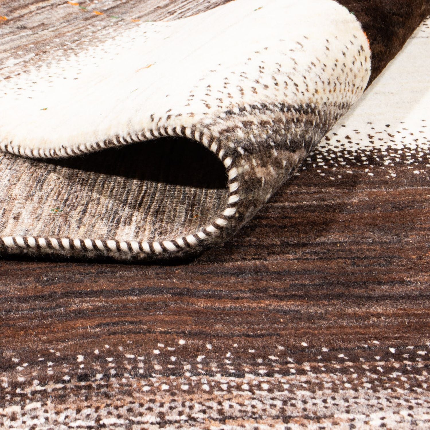 Tapis Gabbeh - Loribaft Persan - 293 x 215 cm - marron