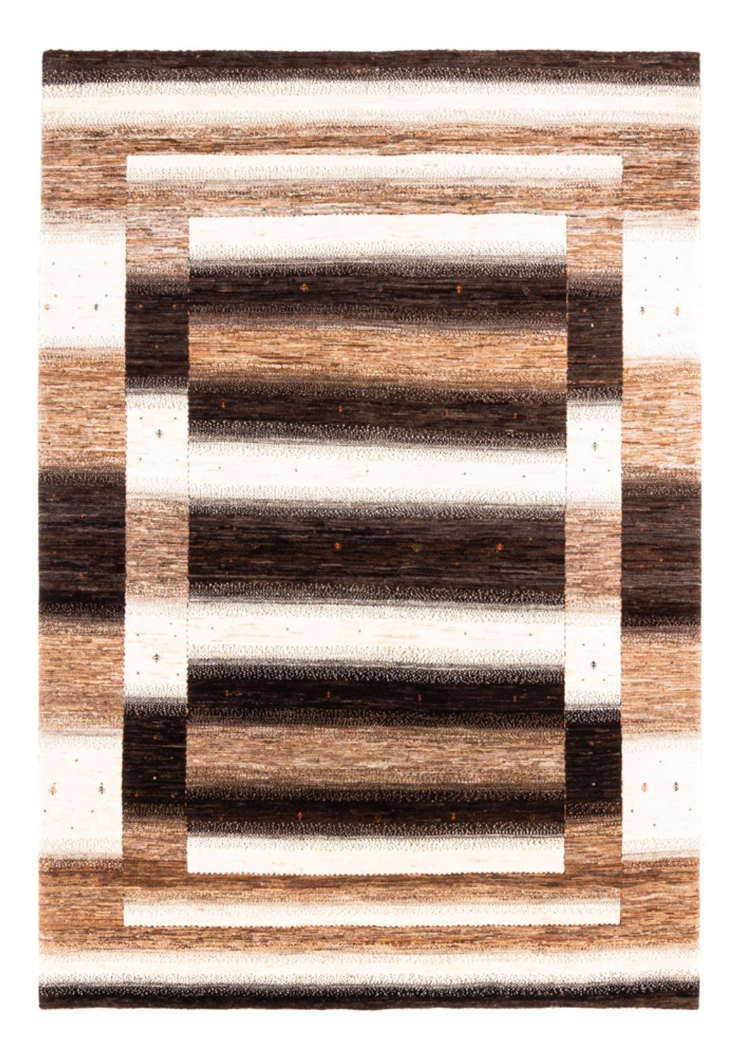 Tapis Gabbeh - Loribaft Persan - 298 x 215 cm - gris