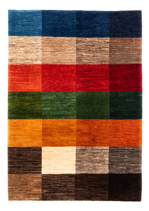 Tapis Gabbeh - Loribaft Persan - 184 x 132 cm - multicolore